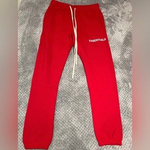 Fear of god essentials sweatpants joggers